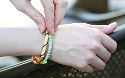 DIY Wrapped Mexican Bracelets with TRENDiY Art – and Giveaway!