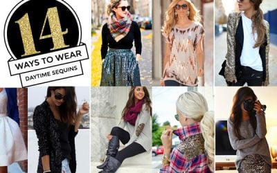 Trending: 15 Ways to Wear Daytime Sequins