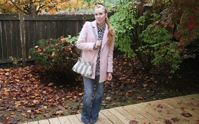 Outfit 11.10.14: Fuzzy Cats and Chic Stripes