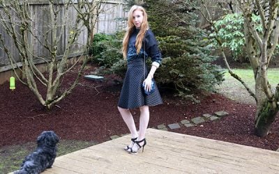 Outfit 2.16.15: Faux Quilting and Faux Sequins