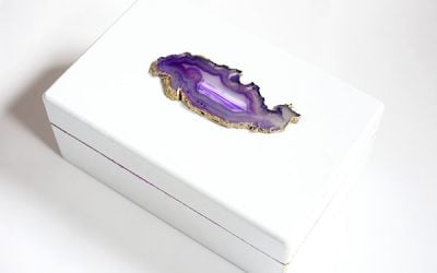 DIY Agate Keepsake Box for Darby Smart