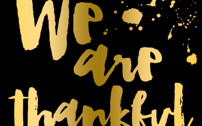 Inspire: We Are Thankful Quote