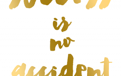 Inspiration – Success is No Accident Typography Quote