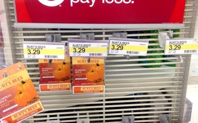 Burt’s Bees Pumpkin Spice Lip Balm Now Available at Target!