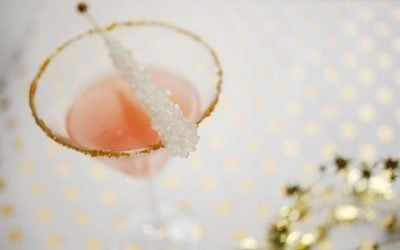 DIY Sparkling Holiday Mocktail Recipe